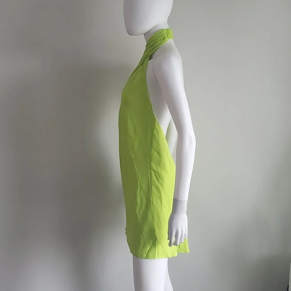 Show Me Your MuMu Jasmine Halter Mini Dress - Picture 6 of 12